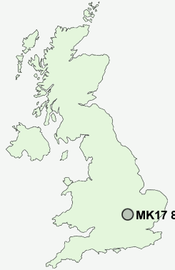 UK Postcode map