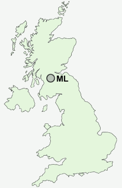 UK Postcode map