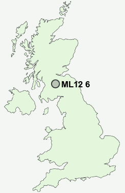 UK Postcode map