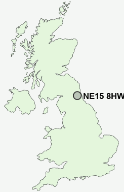 UK Postcode map