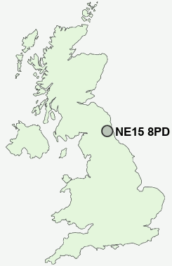 UK Postcode map