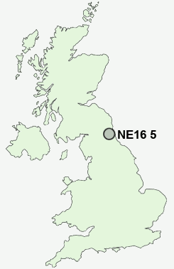 UK Postcode map