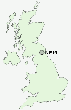 UK Postcode map