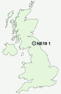 UK Postcode map