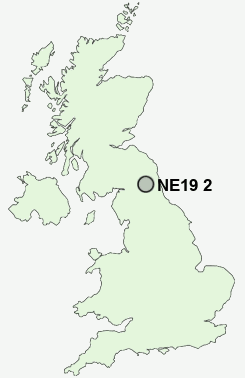 UK Postcode map