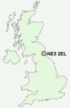 UK Postcode map