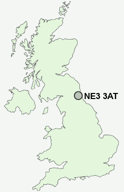 UK Postcode map