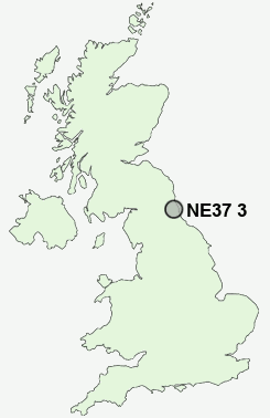 UK Postcode map