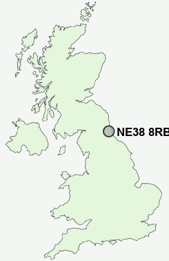 UK Postcode map