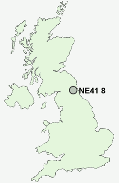 UK Postcode map