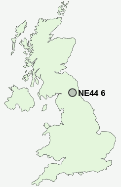 UK Postcode map