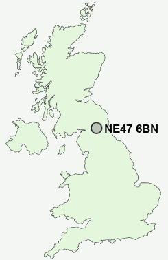 UK Postcode map