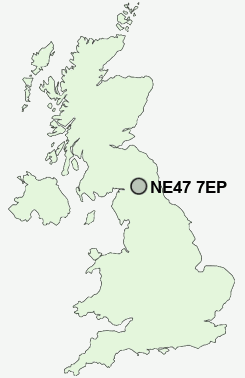 UK Postcode map