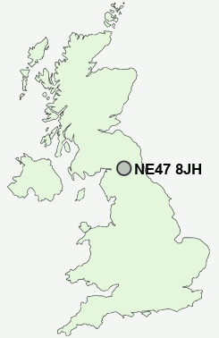 UK Postcode map