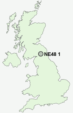 UK Postcode map