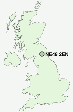 UK Postcode map