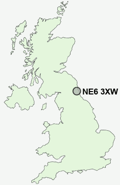 UK Postcode map