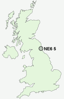 UK Postcode map