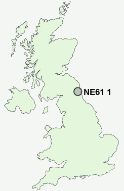 UK Postcode map