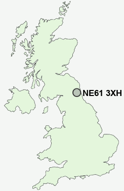 UK Postcode map