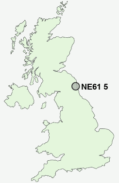 UK Postcode map