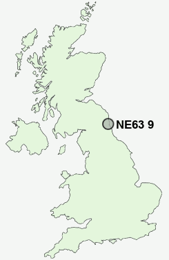 UK Postcode map