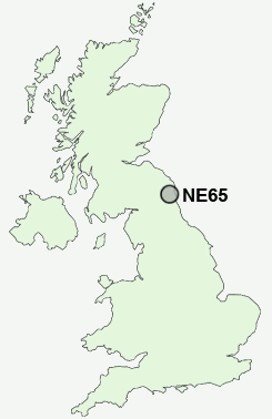 UK Postcode map