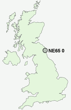 UK Postcode map