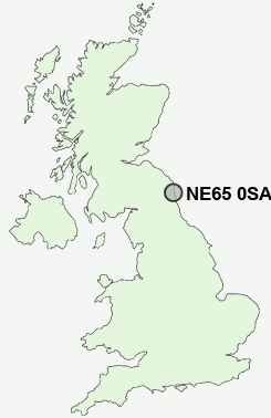 UK Postcode map