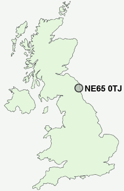 UK Postcode map