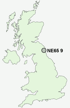 UK Postcode map