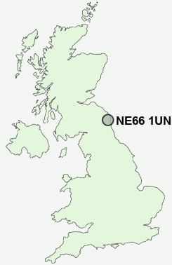 UK Postcode map