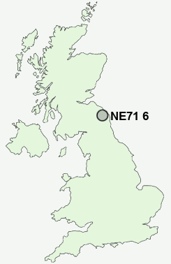 UK Postcode map