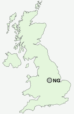 UK Postcode map