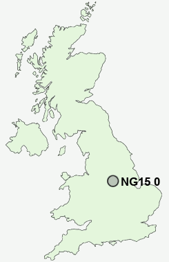 UK Postcode map