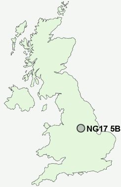 UK Postcode map