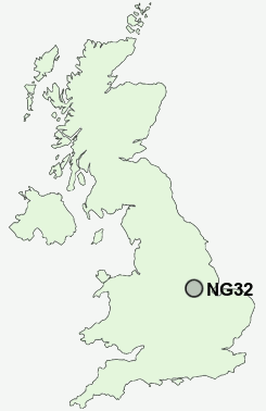 UK Postcode map