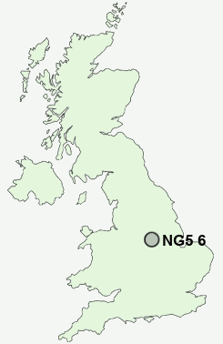 UK Postcode map