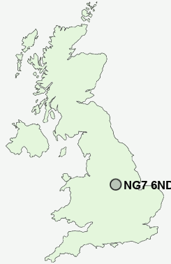 UK Postcode map