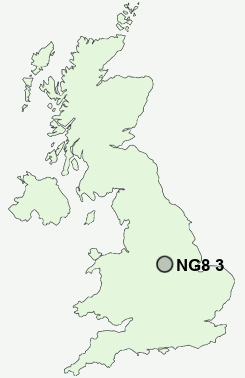 UK Postcode map