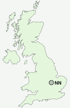 UK Postcode map