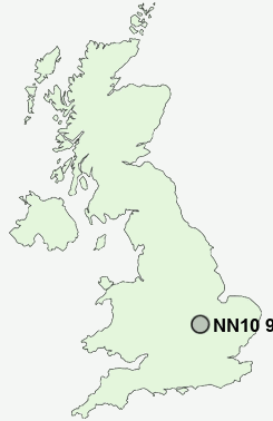 UK Postcode map