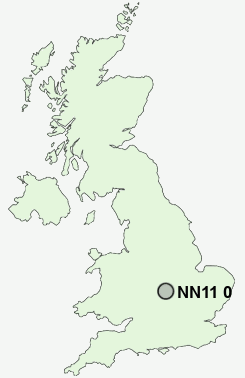 UK Postcode map