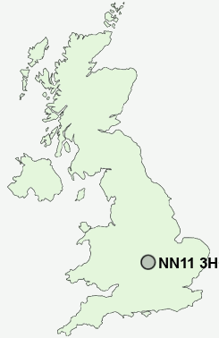 UK Postcode map