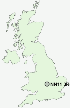 UK Postcode map