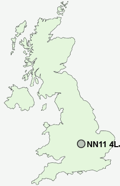 UK Postcode map