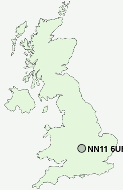 UK Postcode map