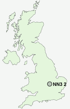 UK Postcode map