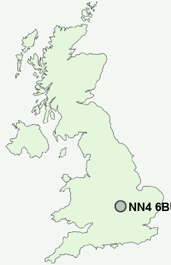 UK Postcode map