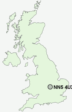 UK Postcode map